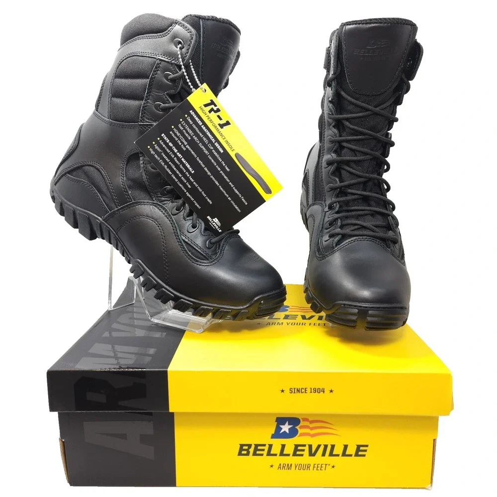 Belleville Tactical Research HW Lightweight Side-Zip Boot TR960Z Men's  11.5 Reg